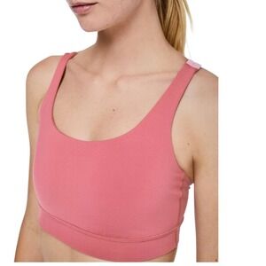Lululemon Energy Bra Cherry Tint / Rose Tea, Luxstreme, Size 4
